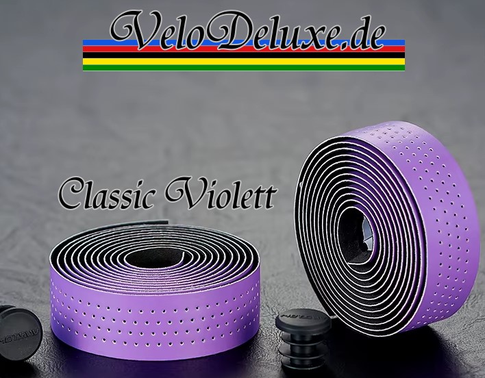 Lenkerband Classic Line – Violett gelocht